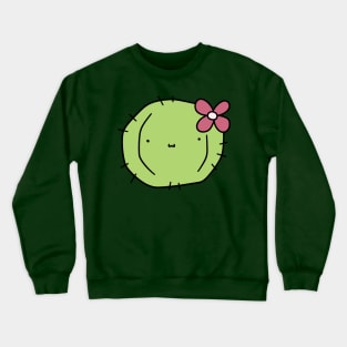 Round Flower Cactus Crewneck Sweatshirt